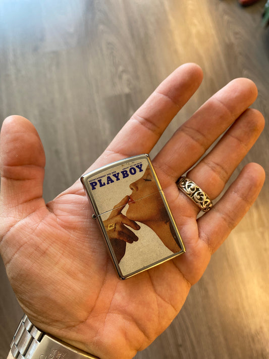 Vintage Playboy Magazine Cover Zippo Lighter
