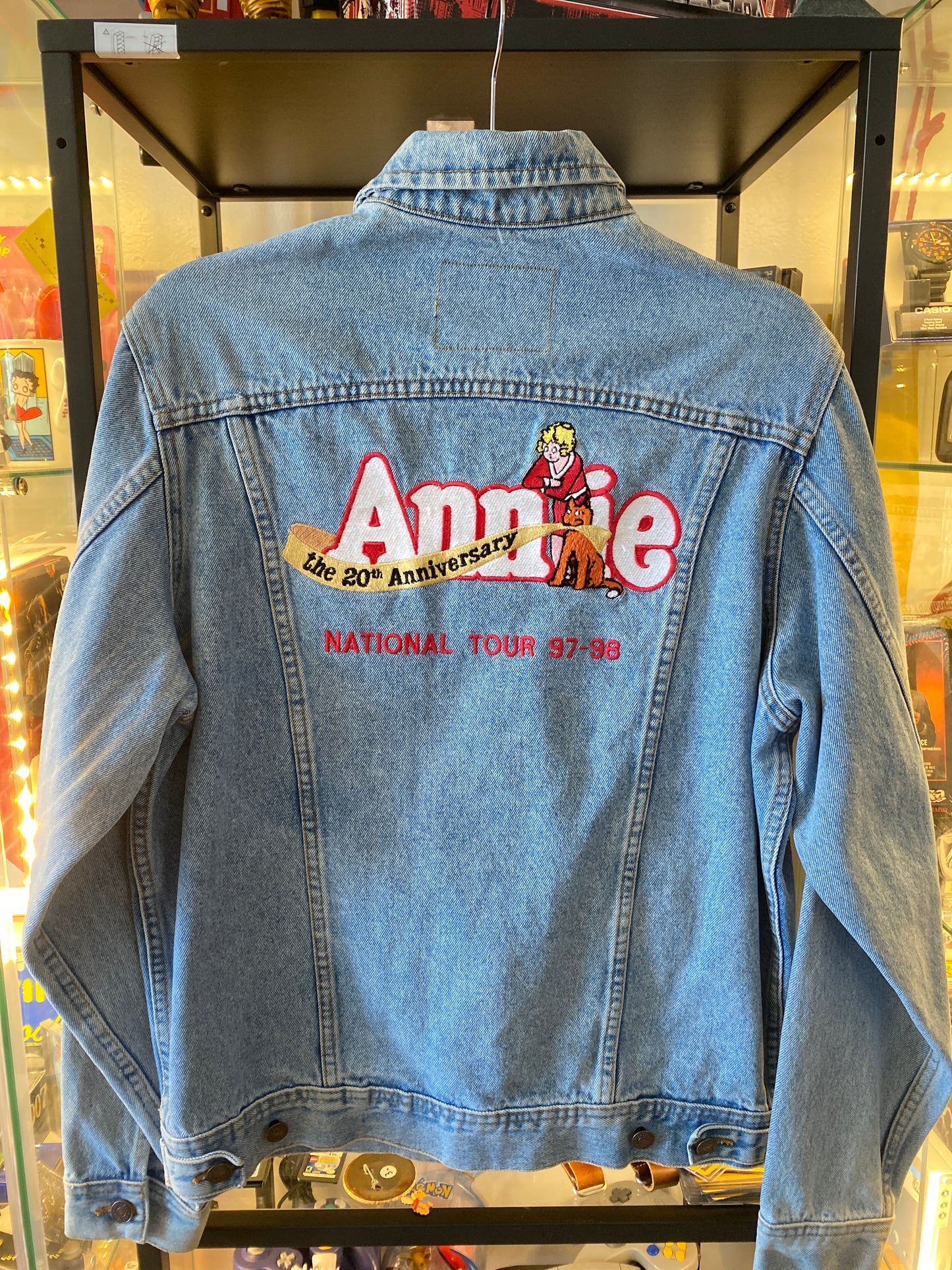 Vintage Lee Annie Denim Jacket Sz Small