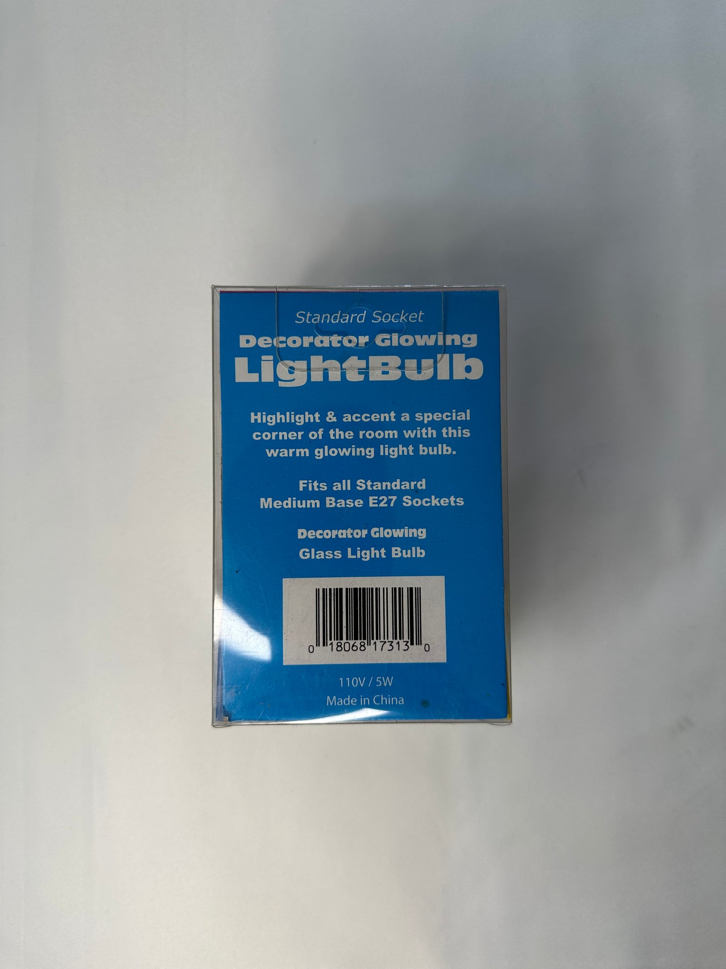 Decorative Glowing Light Bulb w/ Firework Pattern – Standard Socket
