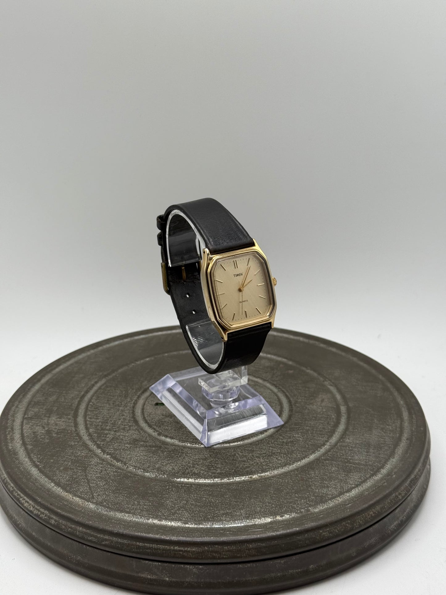 Vintage Timex tank quartz watch