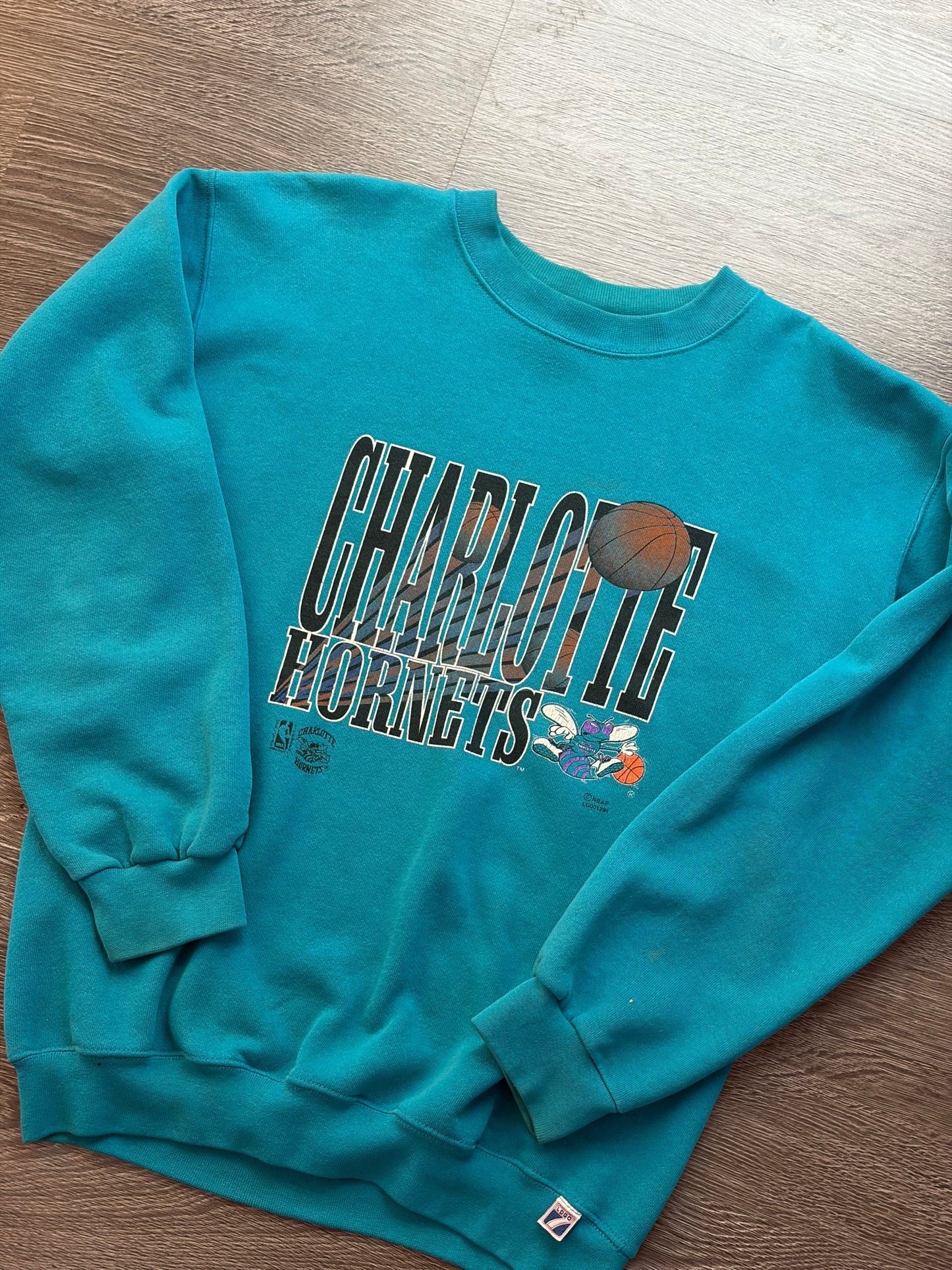 Vintage Charlotte Hornets NBA Sweater Sz. XL