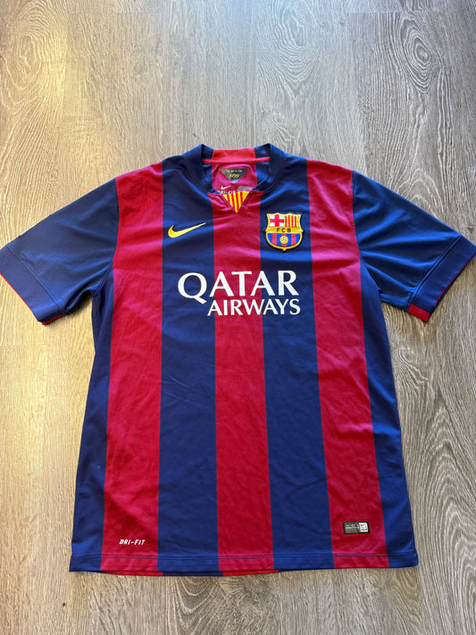 FC Barcelona Messi #10 soccer jersey sz. XL
