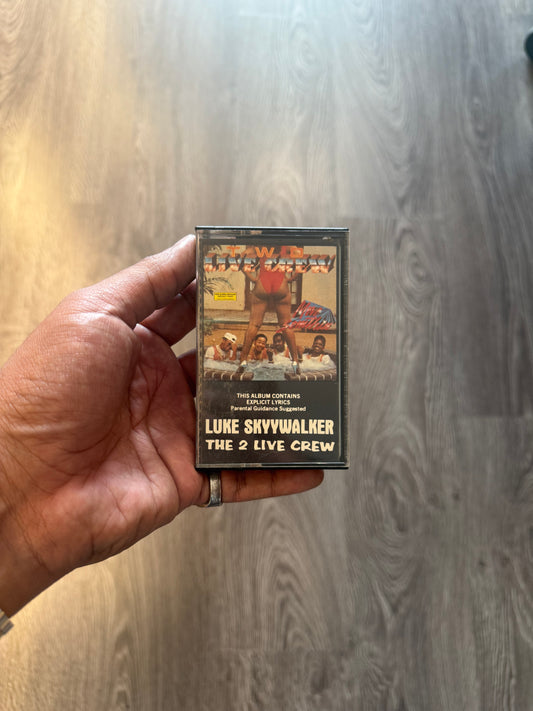 Two live crew Luke skywalker Cassette tape