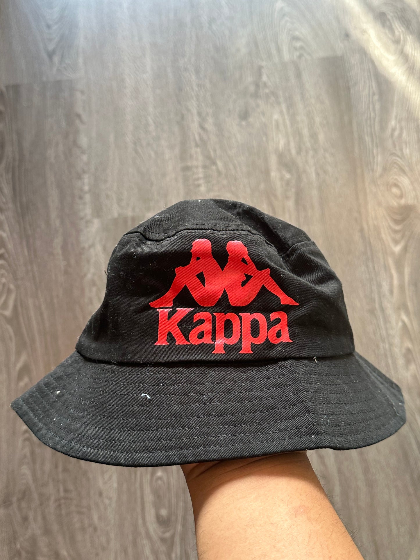 Kappa Red Logo / Interscope 1991 Anniversary Reversible Bucket Hat
