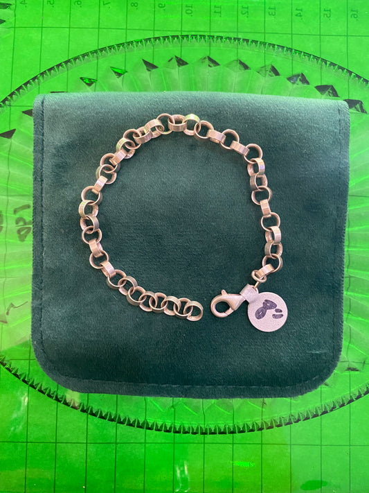 .925 Sterling Silver Bracelet 8”
