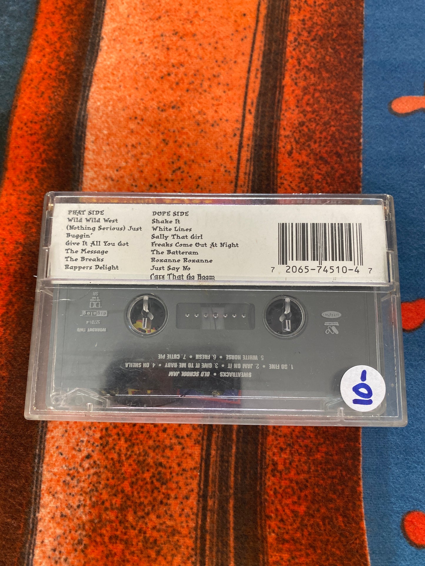 Old School Rap Volume 1 Cassette Tape