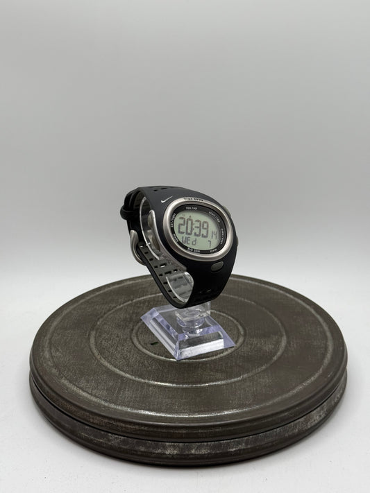 Vintage Nike Triax C10 Digital Running Watch 100 Lap Black Sports Watch