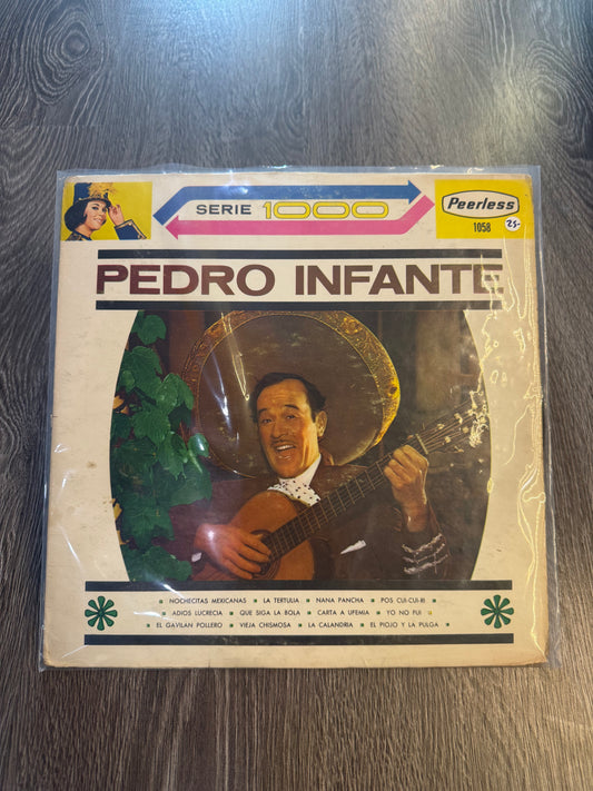 Vintage Pedro infante Spanish vinyl album