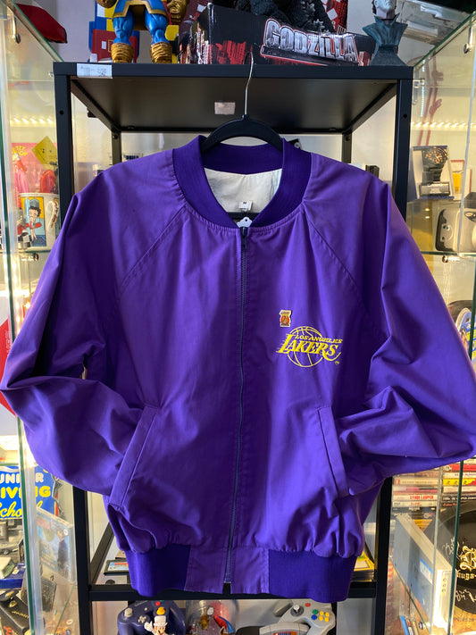 Vintage Los Angeles Lakers Purple Jacket Sz Medium