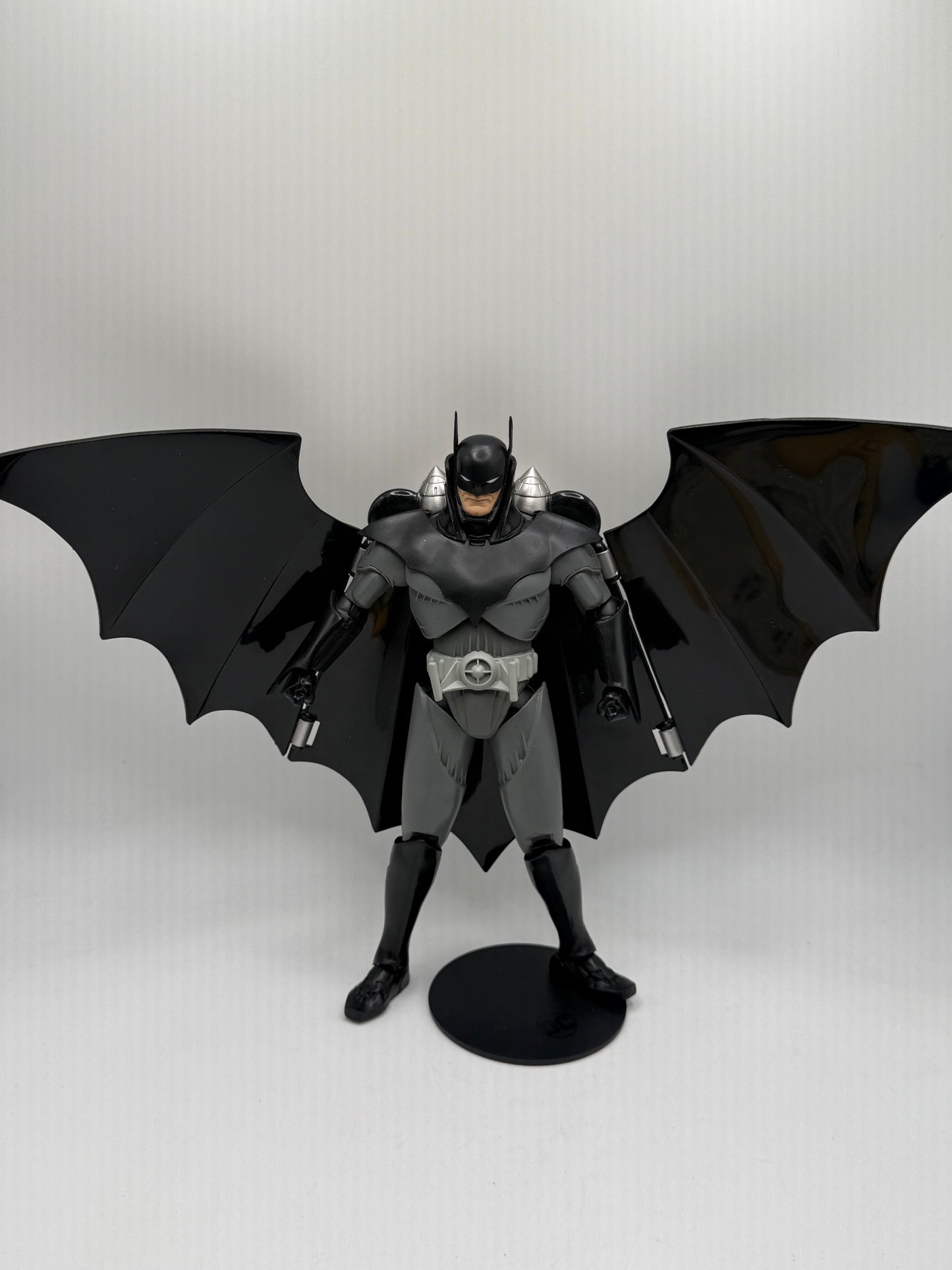 Vintage Armoured Batman Figure with Stand