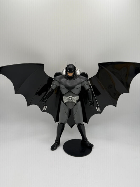 Vintage Armoured Batman Figure with Stand