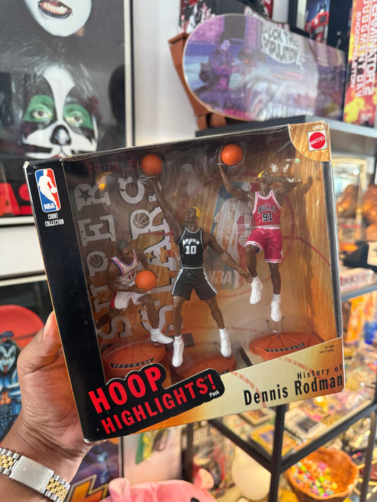 NBA Basketball Dennis Rodman 3 pack