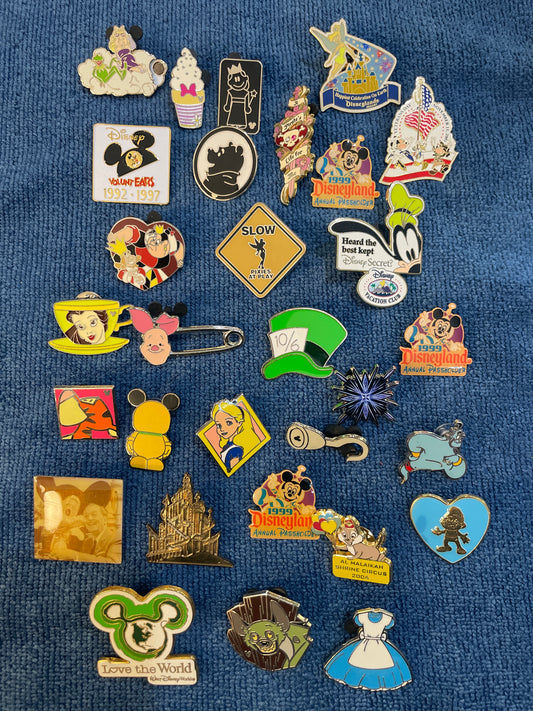 Disney pin lot of 30