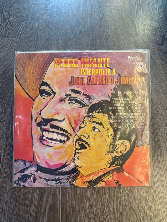 Vintage Pedro infante Spanish vinyl album