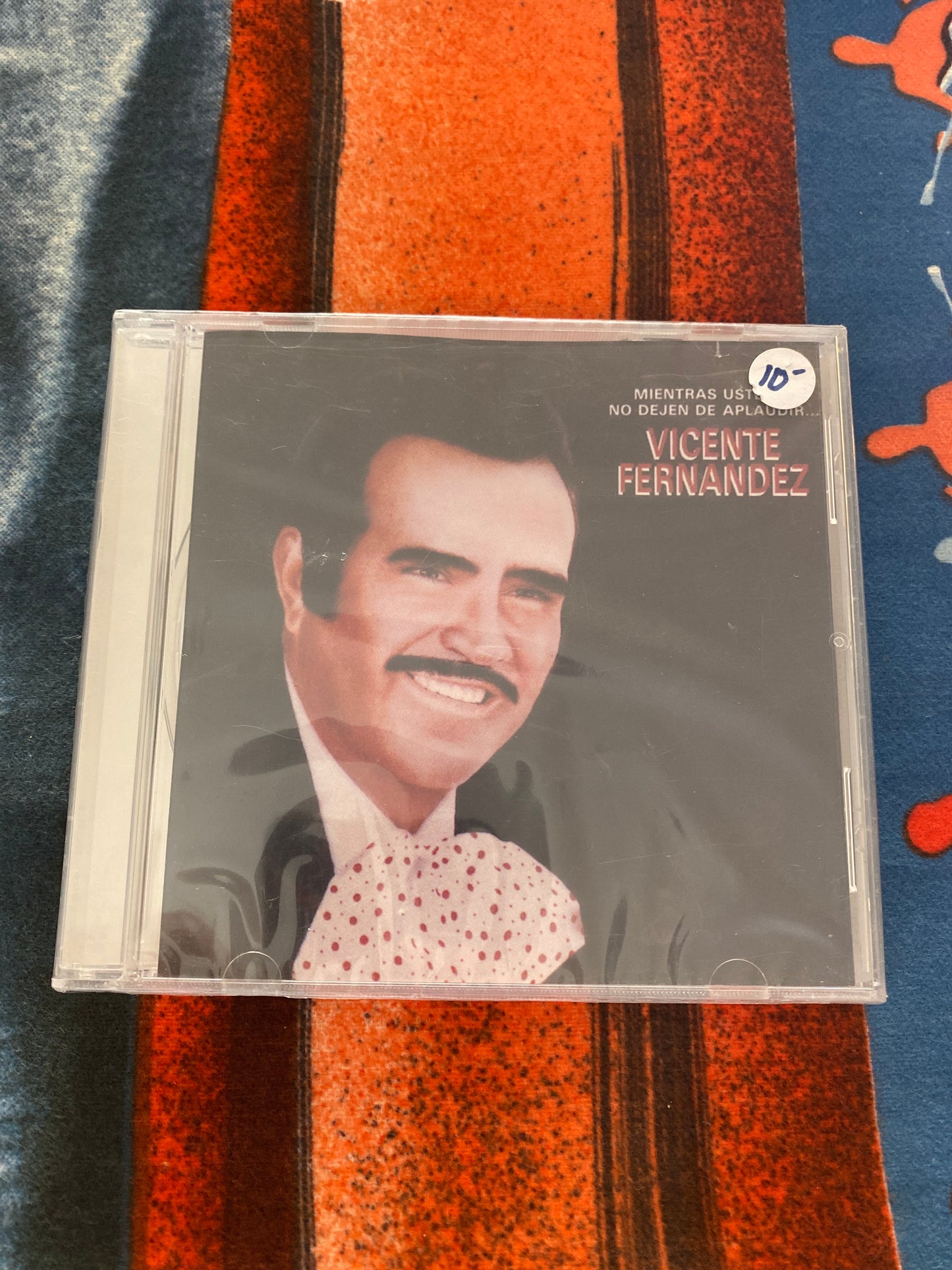 Vicente Fernandez Mientras Ustedes No Dejen De Aplaudir CD Brand New Sealed