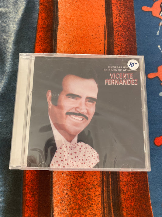 Vicente Fernandez Mientras Ustedes No Dejen De Aplaudir CD Brand New Sealed