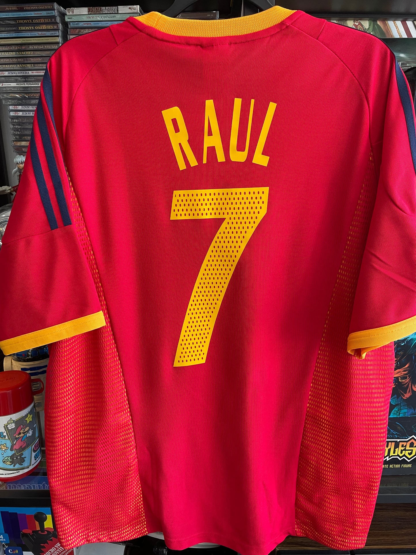 Spain Raul Soccer jersey