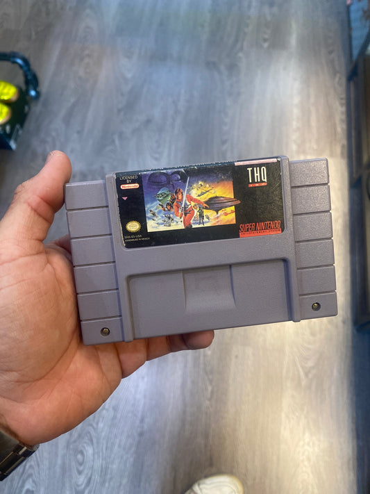 SNES Super Nintendo Super Empire Strikes Back Video Game