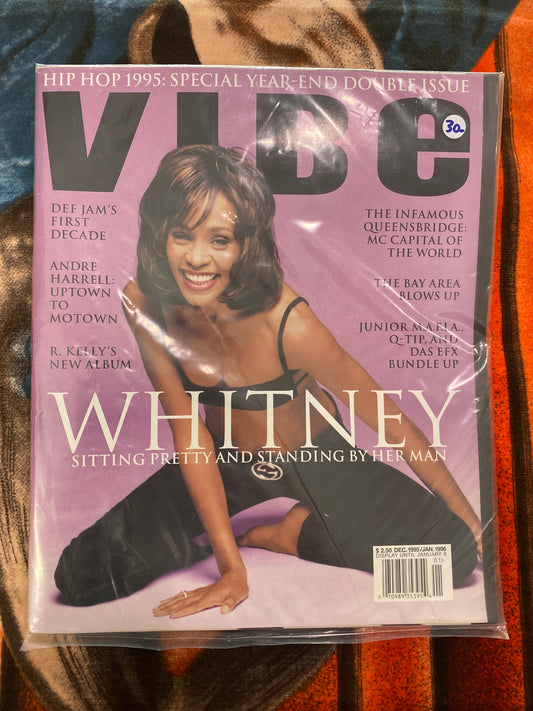 Vibe Magazine Whitney Houston 1995/1996