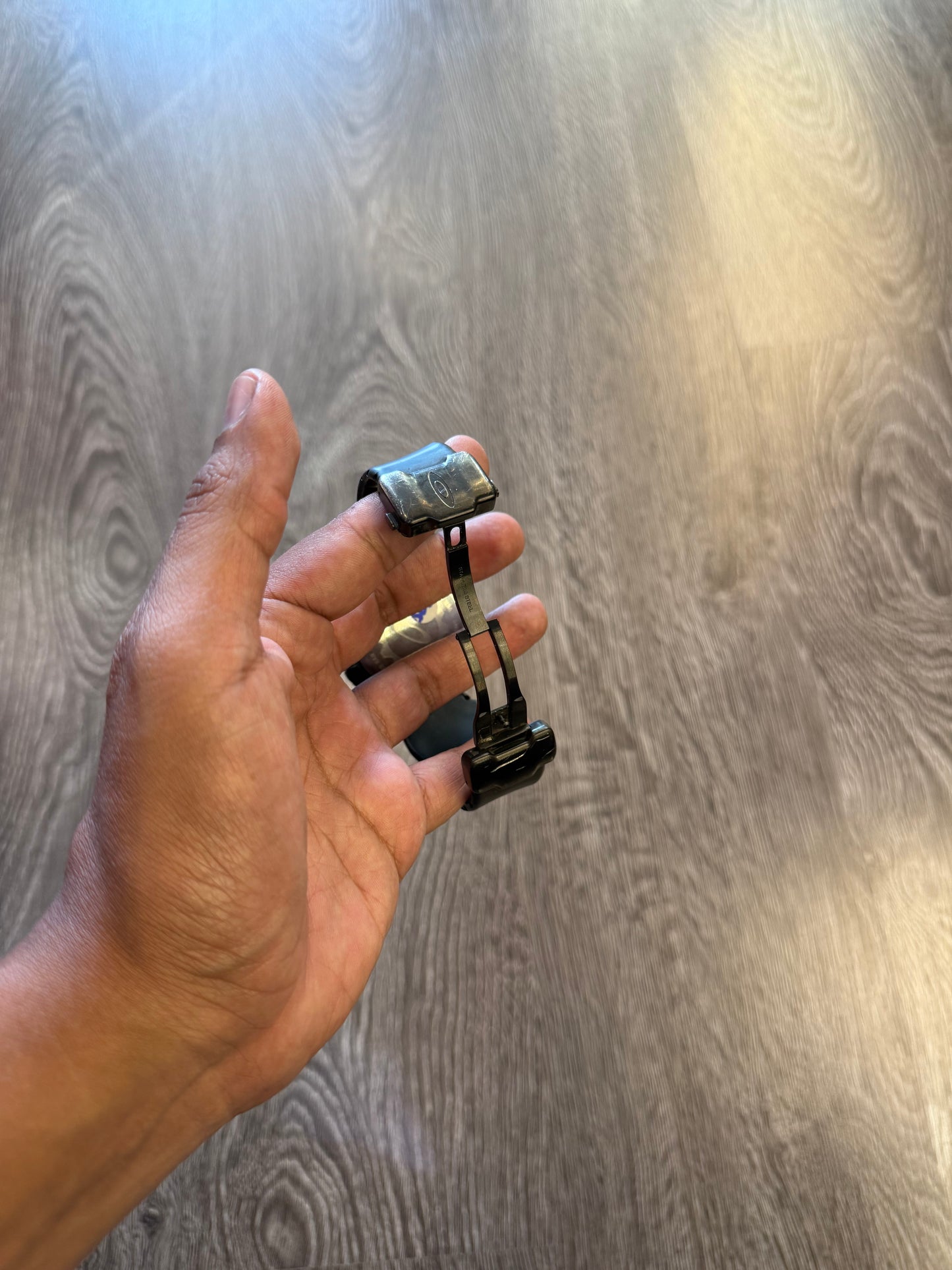 Red dial Oakley watch