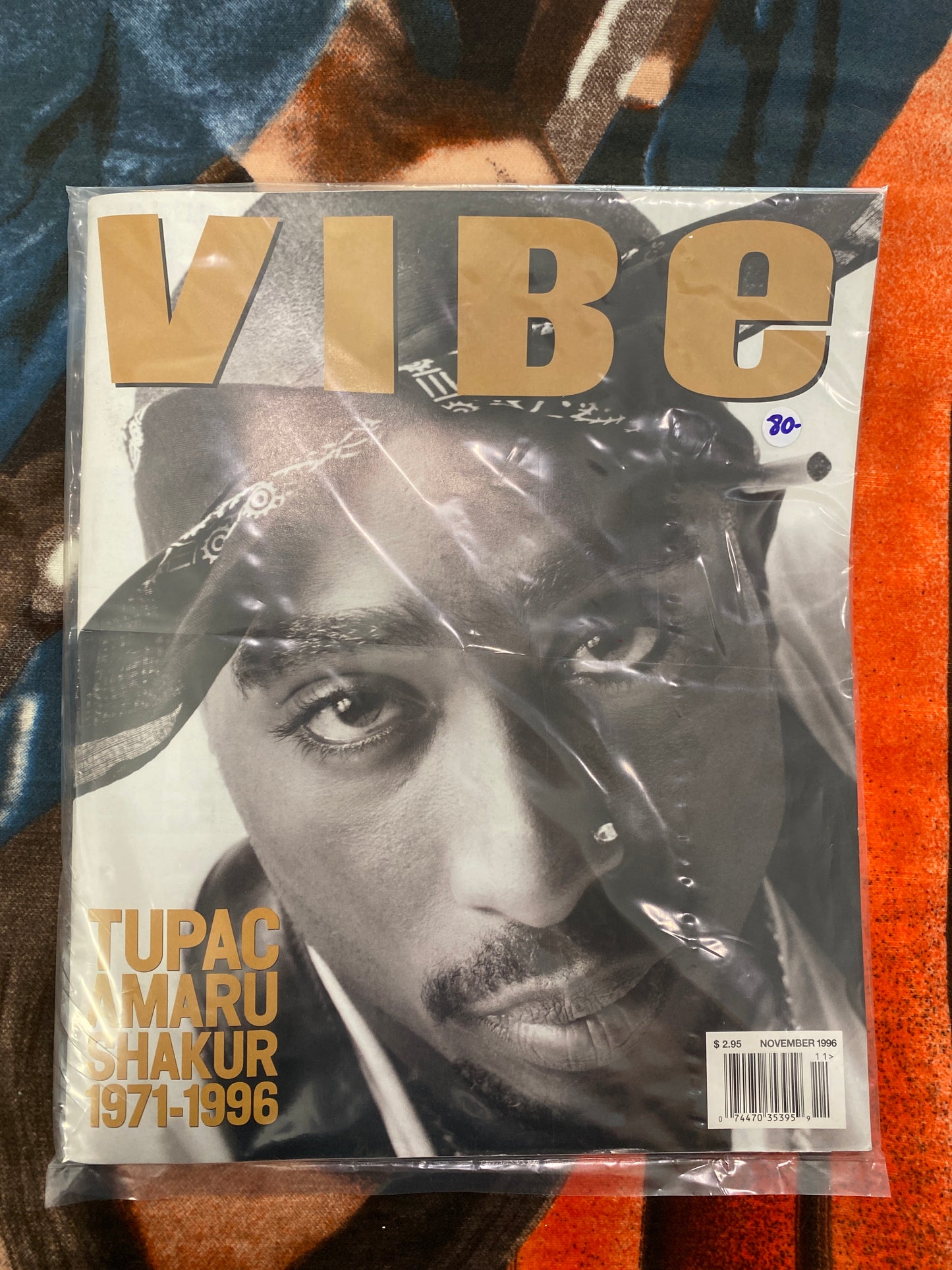 Vibe Magazine Tupac Amaru Shakur 1996