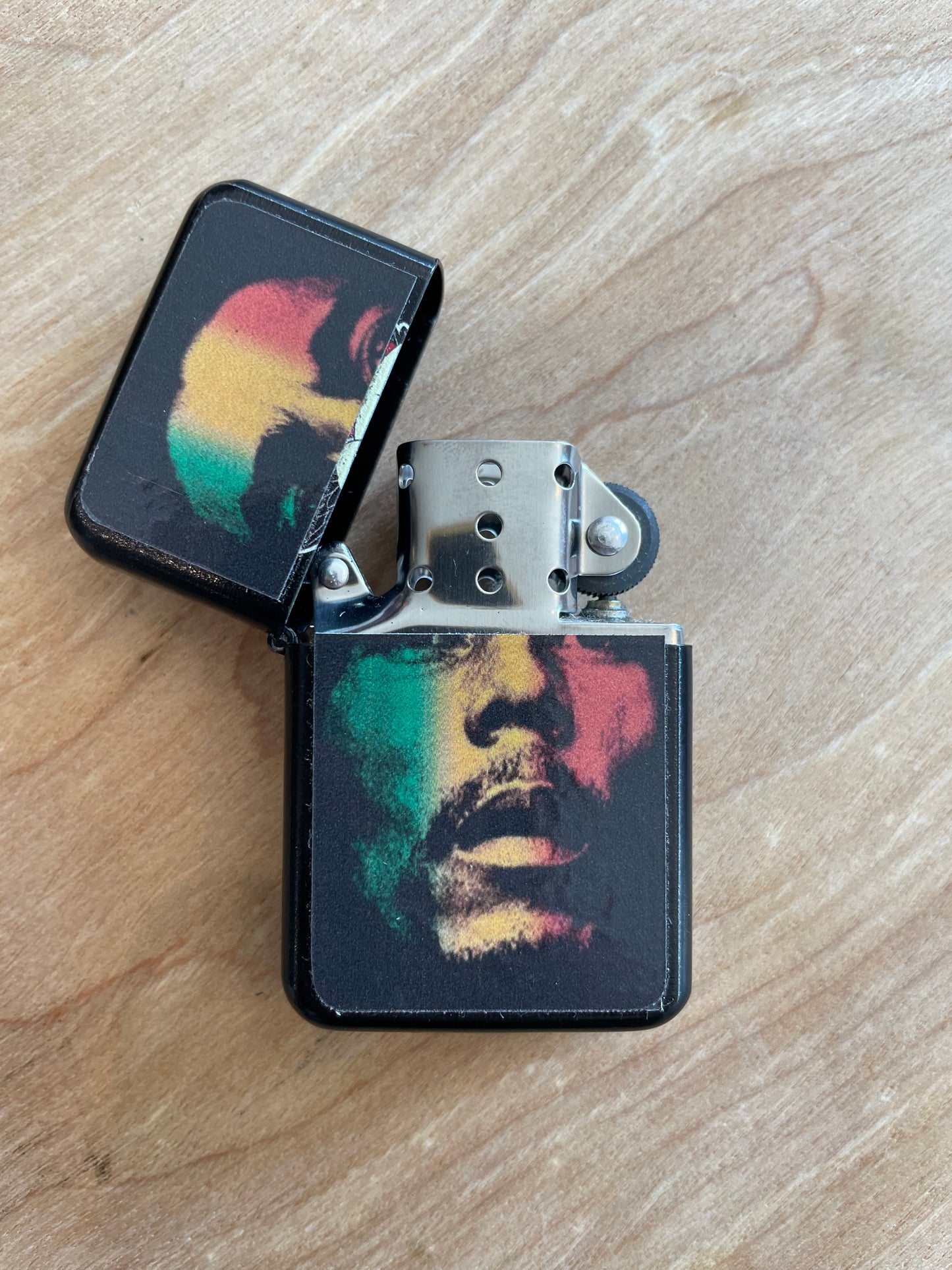 Zippo style lighter Bob Marley