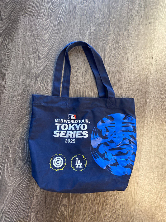 MLB World Tour Tokyo Series 2025 Chicago Cubs Los Angeles Dodgers Tote Bag