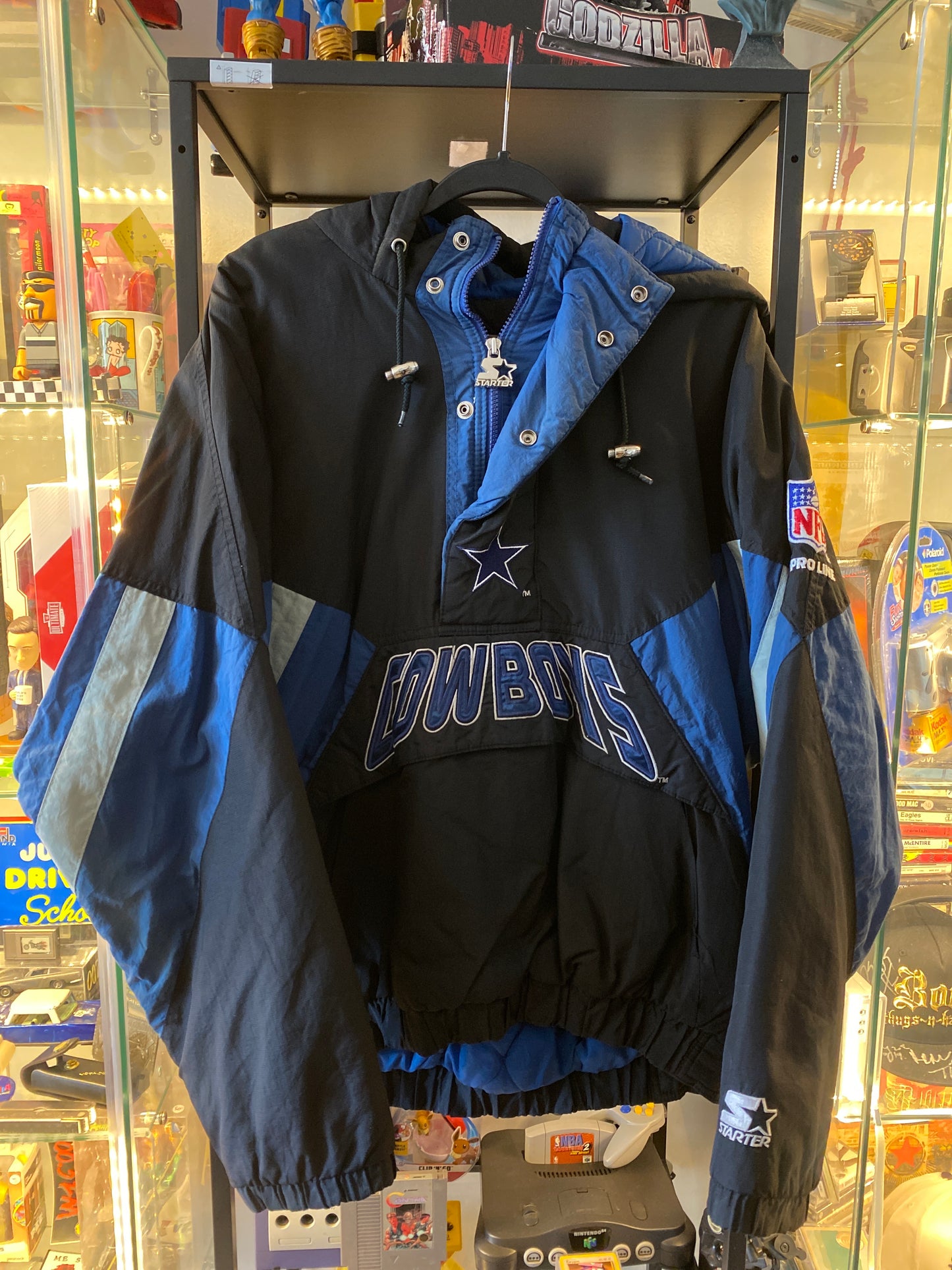 Vintage Dallas Cowboys Starter Jacket Sz Large