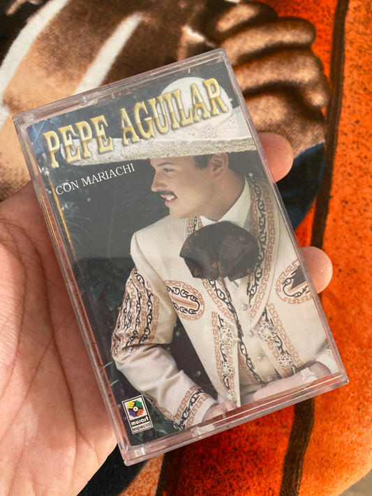 Pepe Aguilar Con Mariachi Cassette Tape