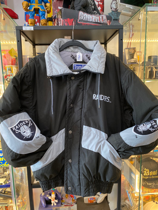 Oakland Raiders Jacket Sz Medium