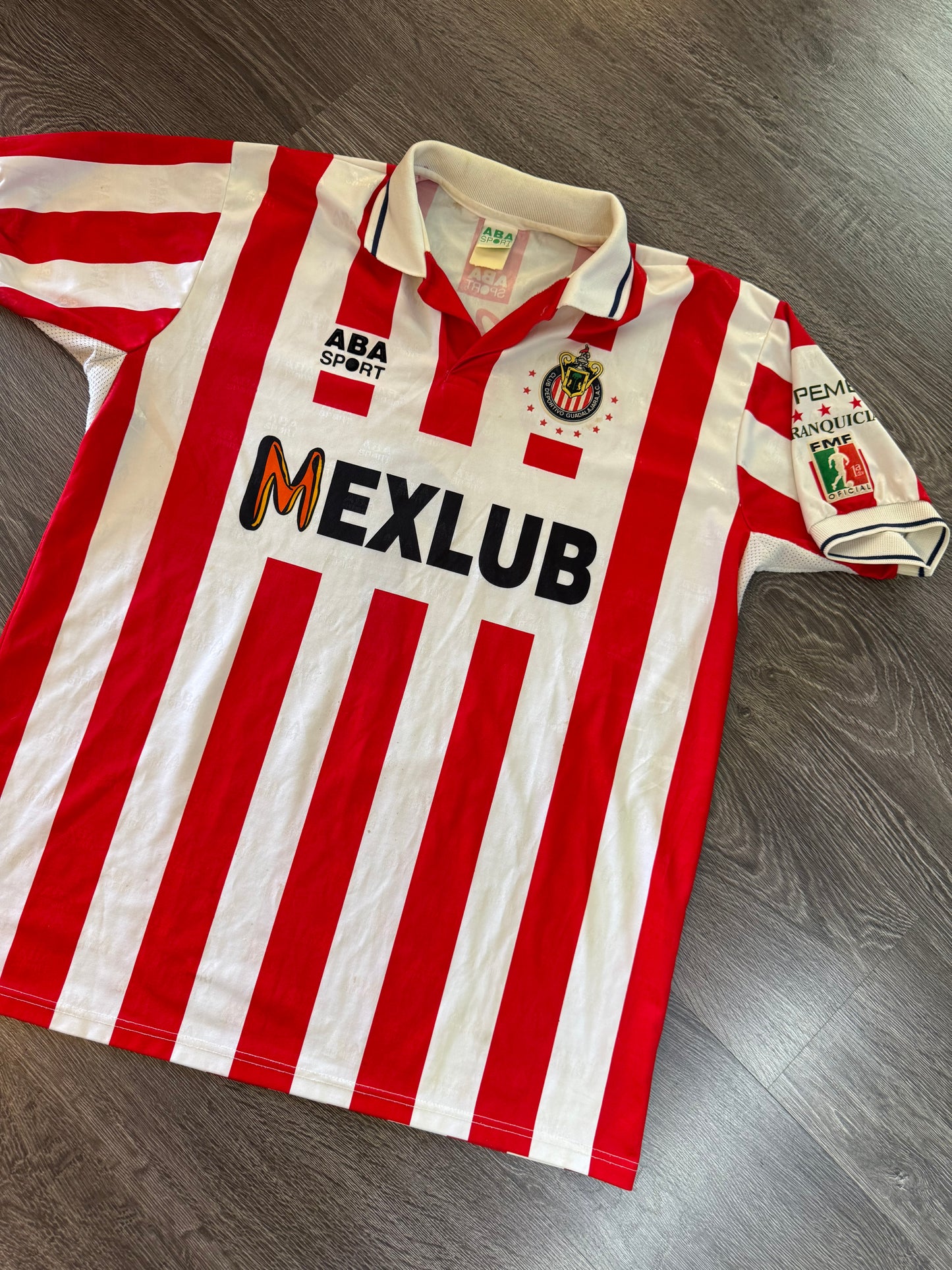 RARE Vintage Chivas de Guadalajara jersey #7 ABA sports