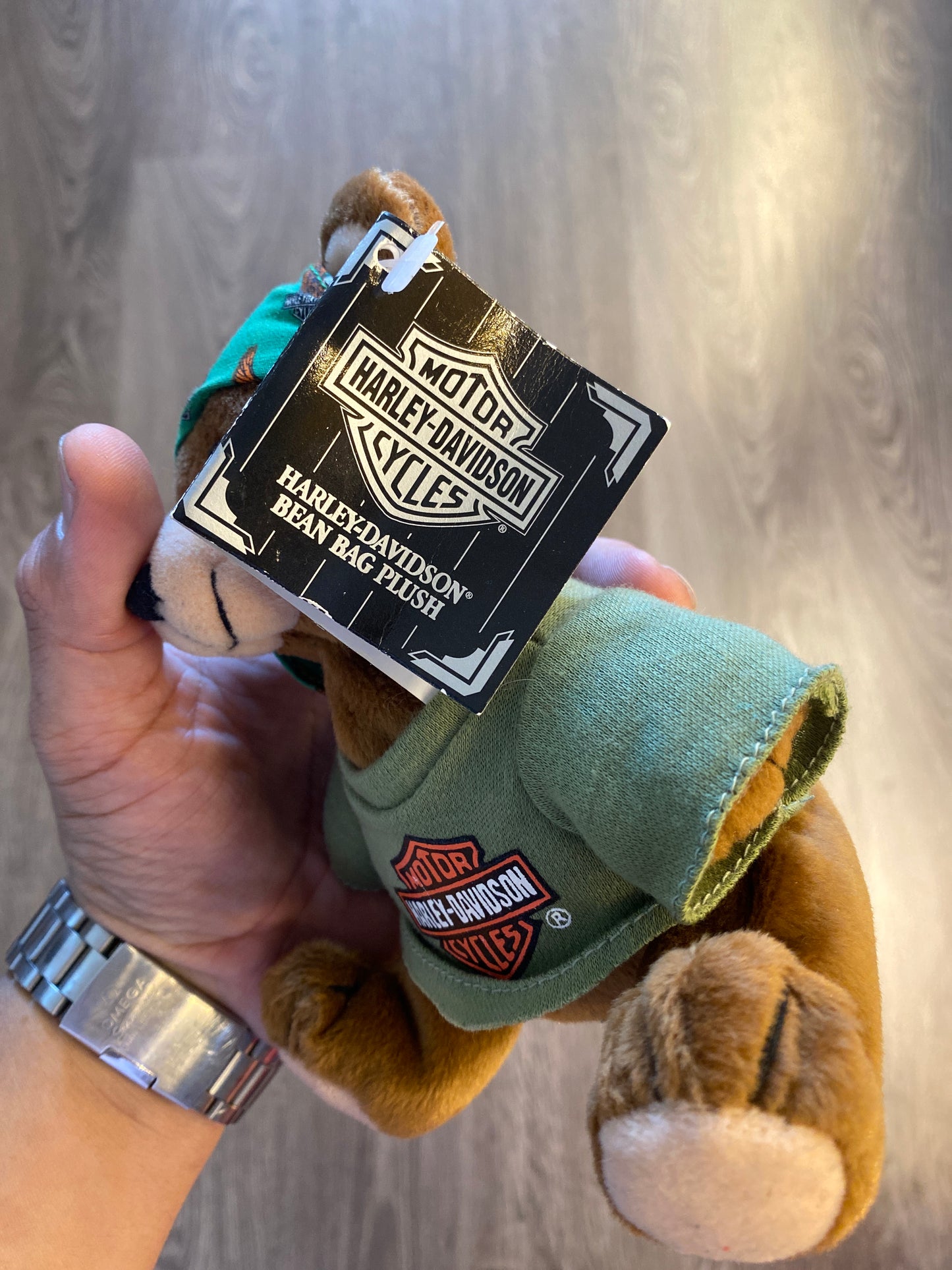 Vintage Harley Davidson Bear Plush Toy