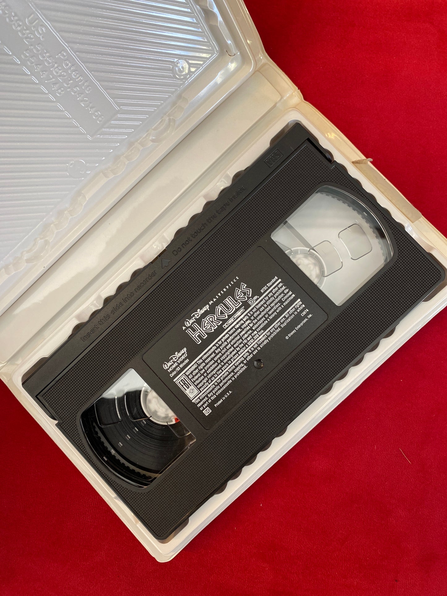Disney Hercules VHS Movie