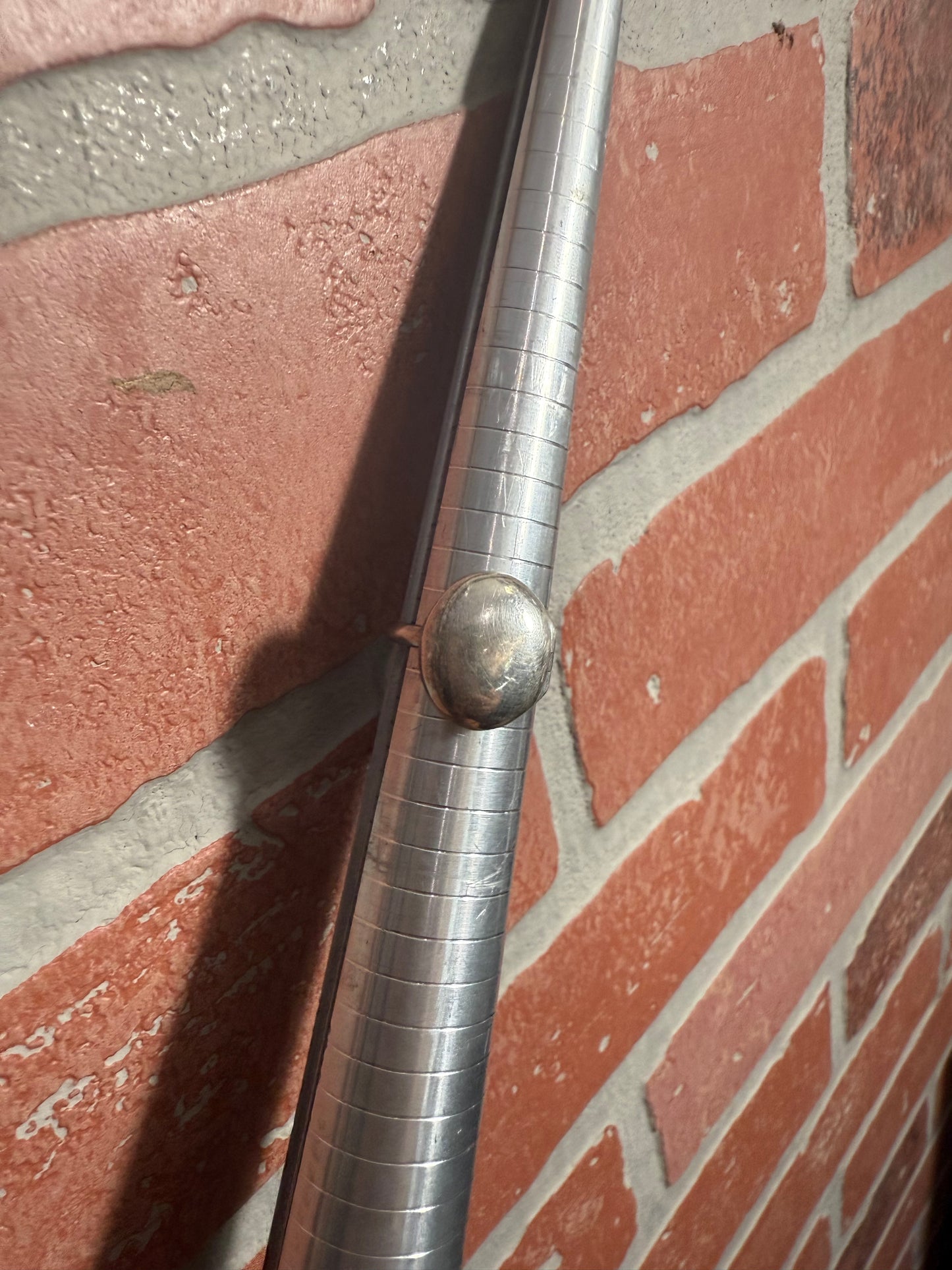 .925 Sterling silver secret compartment snow ring 7.5”