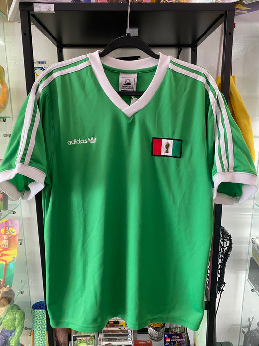 Vintage 1998 World Cup Mexico Jersey Sz Large