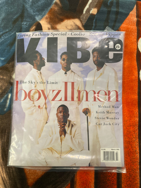 Vibe Magazine Boyz 2 Men 1995
