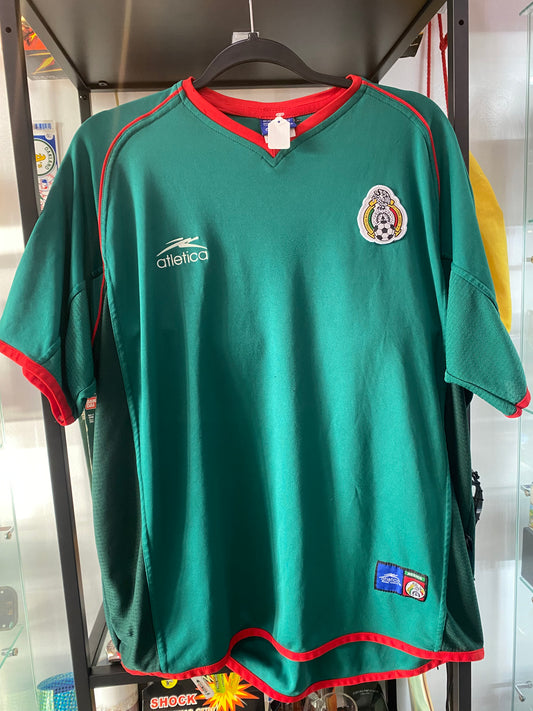 Vintage Y2K Atletica Mexico Home Jersey Sz XL