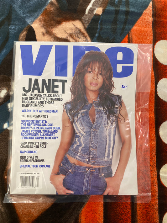 Vibe Magazine Janet Jackson 2001