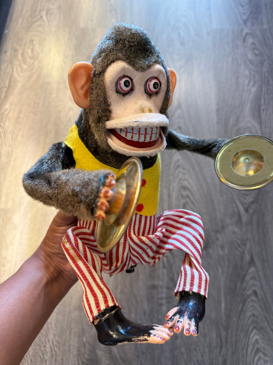 Jolly chimp toy