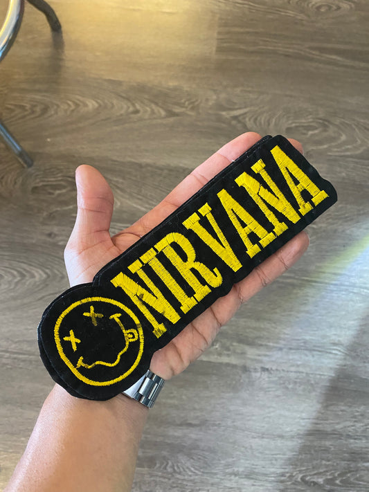 Vintage Nirvana Logo Patch Iron On