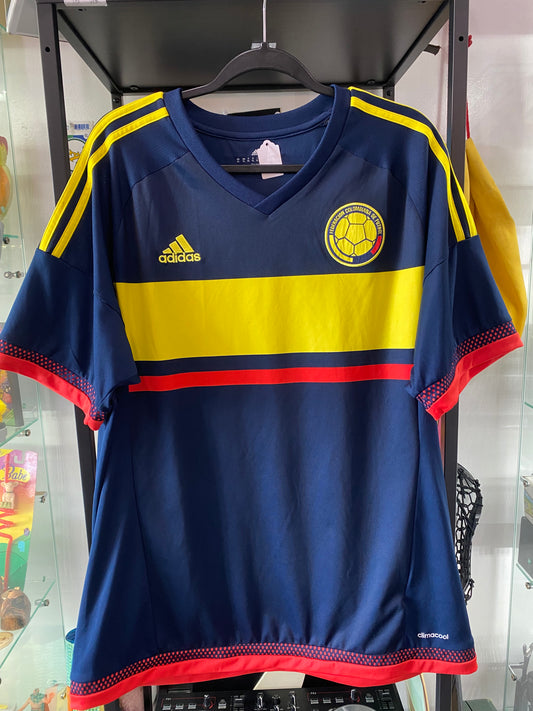 Adidas 2016 Colombia Jersey Navy Sz XL