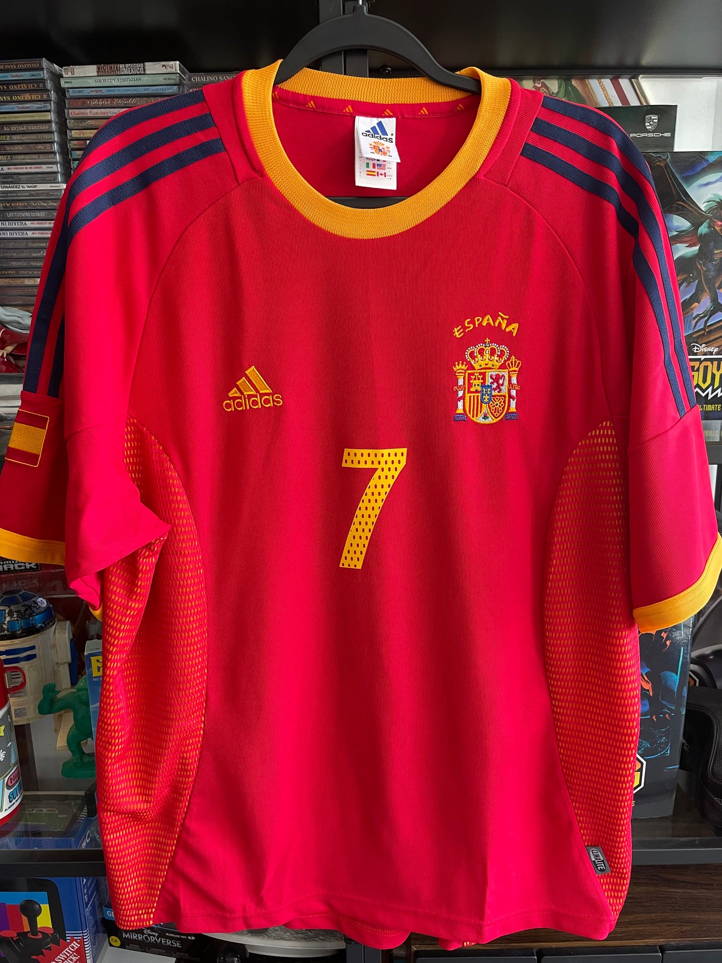 Spain Raul Soccer jersey