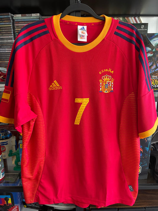 Spain Raul Soccer jersey