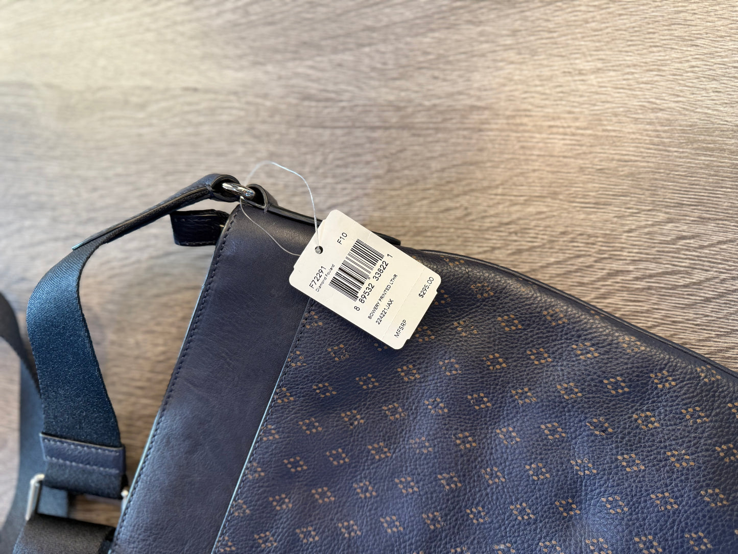 Vintage Y2K Coach leather shoulder bag (men’s)