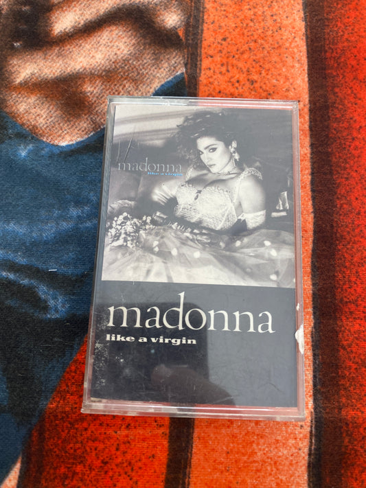 Madonna Like A Virgin Cassette Tape