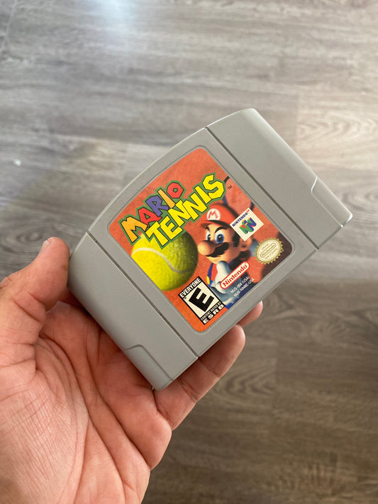 Nintendo 64 Mario Tennis Video Game