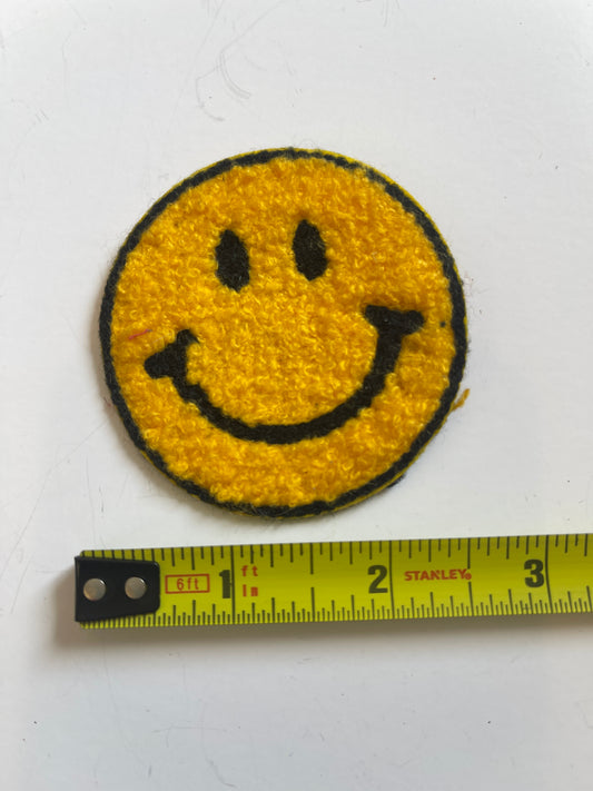 Smiley face Iron on patches