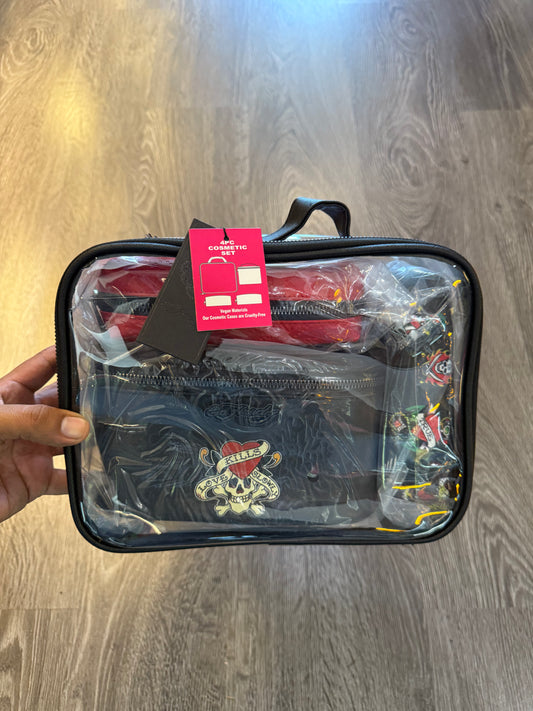 Ed hardy y2k toiletry accessory 3-pack bag