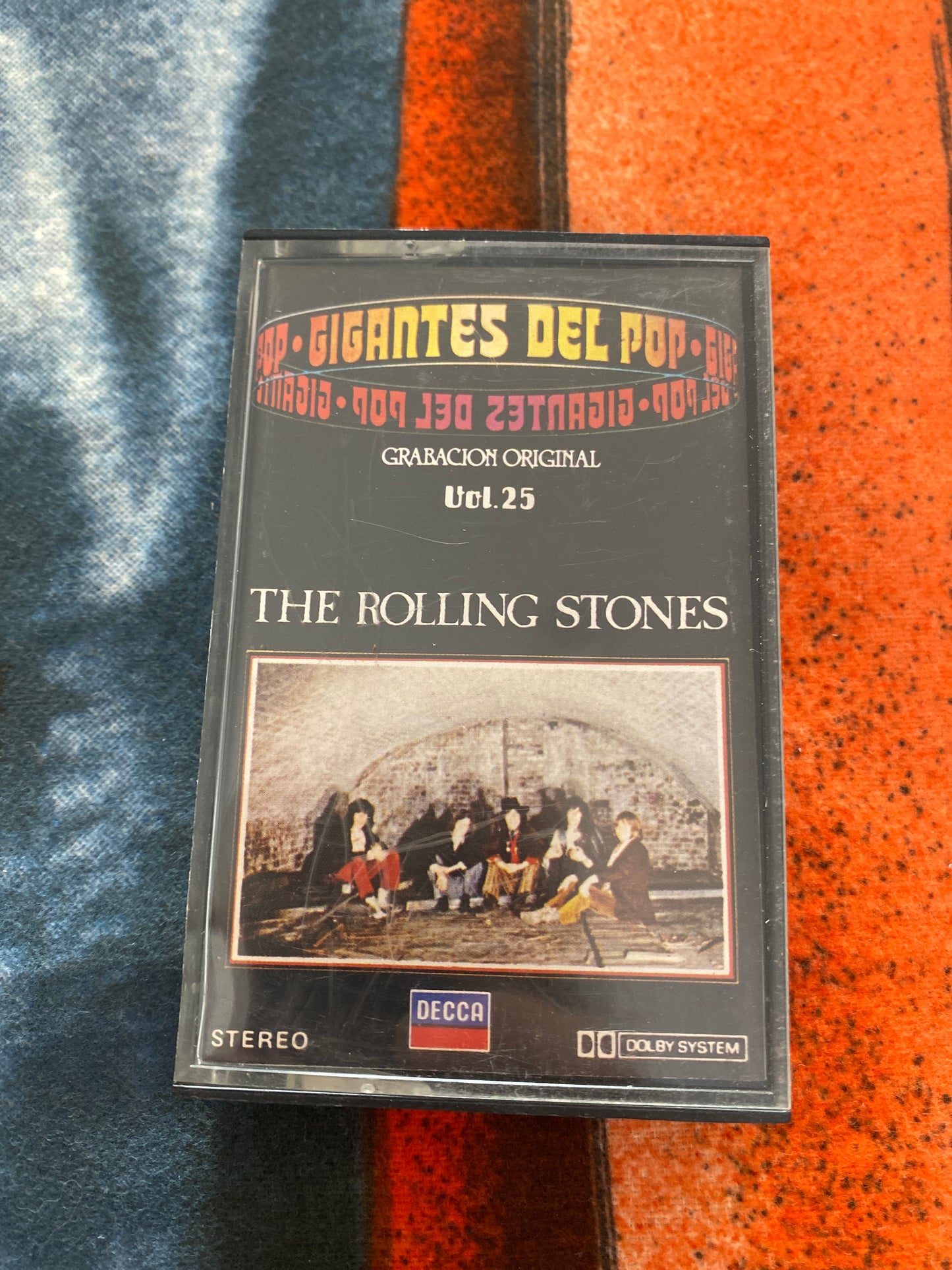The Rolling Stones Gigantes Del Pop Cassette Tape