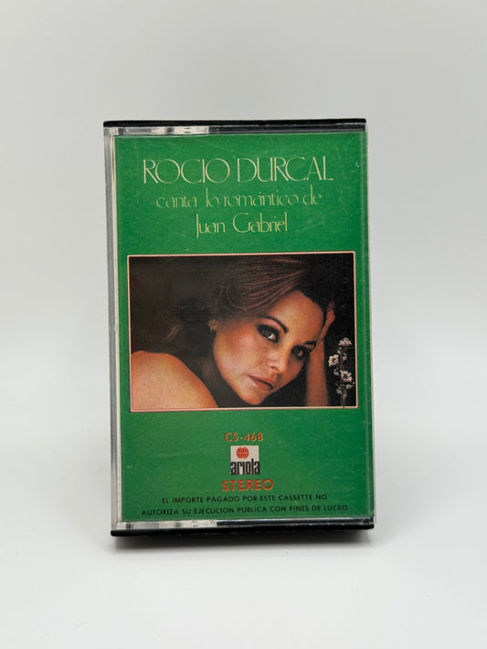 Rocio Durcal Canta Lo Romantico De Juan Gabriel Cassette Tape